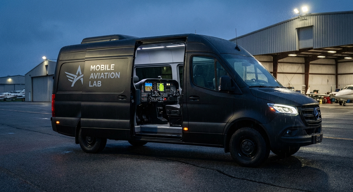 Mobile Aviation Lab Simulator